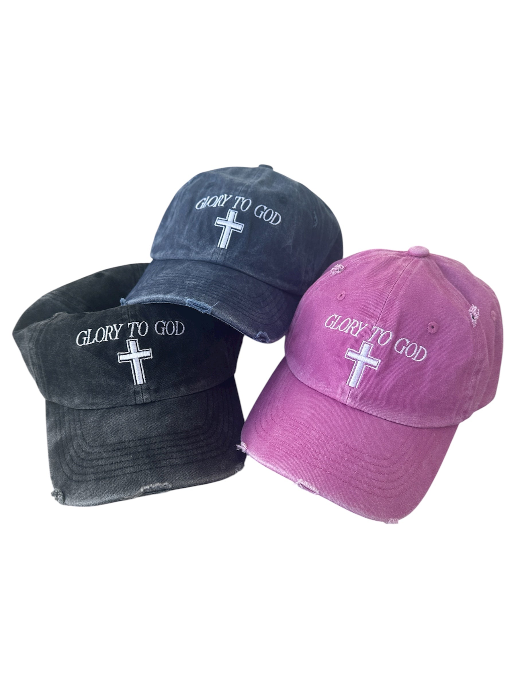 Glory to God Clip Hat